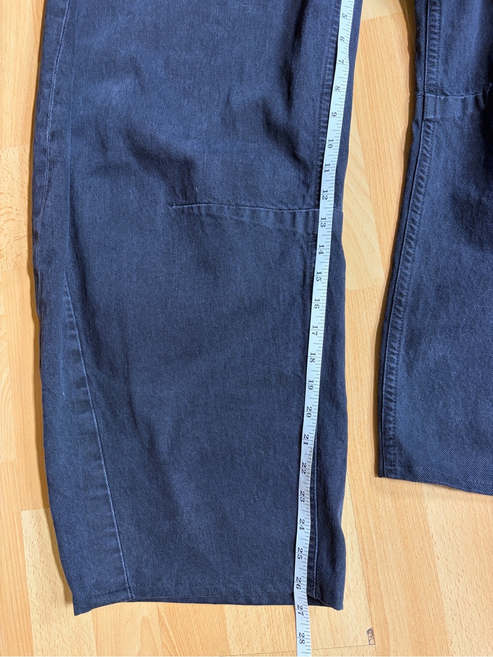 Citizens Of Humanity Miro Relaxed Barrel Leg Jean in Raine Charcoal Grey 29 - Picture 14 of 14